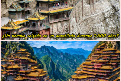🛕✨ El templo que desafía al abismo desde hace 1.500 años: monjes, madera sagrada y un secreto oculto en la montaña que la ciencia moderna apenas empieza a comprender