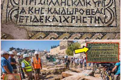 🕊️ El mosaico de Meguido y la afirmación más antigua de la divinidad de Jesús en un espacio cristiano