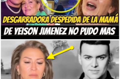 ULTIMA HORA ! ” DESGARRADORA DESPEDIDA ” DE LA MAMÁ DE YEISON JIMENEZ EN SU HOMENAJE ! NO PUDO MÁS !