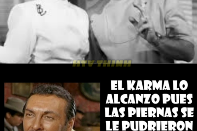 El karma lo alcanzo pues las piernas se le pudrieron y las tuvieron que cortar