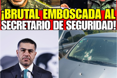 💥 ¡Harfuch en acción! La respuesta contundente tras la emboscada al secretario de seguridad de Culiacán: ¿Cómo se enfrentará al narcotráfico? 💣