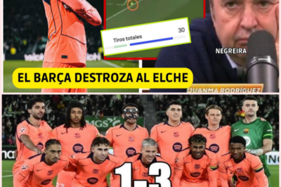 💥 EL BARÇA DESTROZA al ELCHE con RECITAL de LAMINE: PARTIDO de 10-0 y JUANMA EXPLOTA en REDES