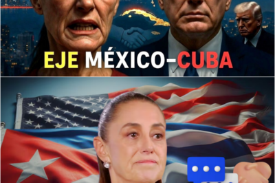 🚨 ¡Tensión en el Caribe! Sheinbaum Desafía a Trmp y Fortalece la Alanza México-Cuba