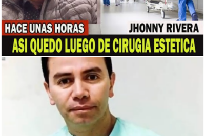 ¡ATENCION! “jhonny rivera” ASI QUEDO SU ROSTRO LUEGO DE CIRUGIA irreconocible ¡HACE UNAS HORAS!
