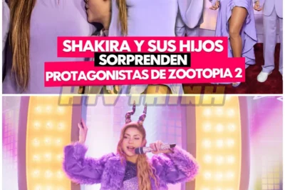 TRÍO IMPARABLE: Shakira, Milan y Sasha conquistan la premiere de Zootopia 2 y desatan rumores sobre su futuro en el espectáculo