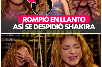 “Shakira Llora en el Escenario de México: ¡Su Gira Culmina con una Emoción Inesperada!”