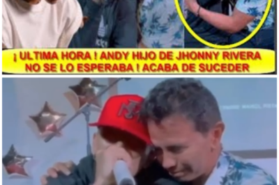 ¡ ULTIMA HORA ! JHONNY RIVERA NO SE PUDO AGUANTAR ! Y ROMPIÓ EN LLANTO ANDY SU HIJO NO LO ESPERABA