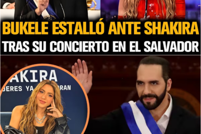 😱 ¡BUKELE EXPLOTA EN UNA RÉPLICA INESPERADA TRAS EL CONCIERTO DE SHAKIRA EN EL SALVADOR! ¡Descubre la VERDAD detrás de sus palabras! 🔥