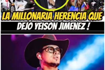 IMPACTANTE ! ” LA MILLONARIA HERENCIA ” QUE DEJÓ YEISON JIMENEZ A A SU FAMILIA ¡ SORPRENDE A TODOS !