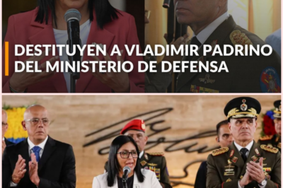Delcy Rodríguez destituye a Vladimir Padrino López como ministro de Defensa de Venezuela y nombra a Gustavo González López