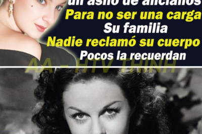 FALLECIÓ TRISTE TERMINÓ EN UN ASILO Y SU CUERPO NUNCA FUE RECLAMADO, LA VIDA LE PAGO MAL.