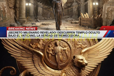 ¡DESCUBIERTO un TEMPIO SECRETO bajo el VATICANO… Oculto por SIGLOS! 😱 La verdad detrás de este hallazgo te dejará sin palabras
