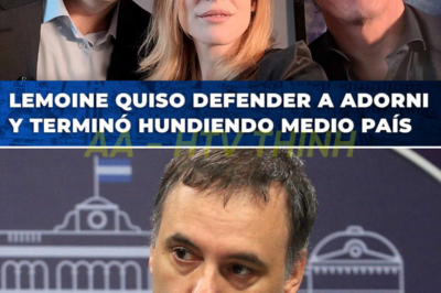¡ESCÁNDALO TOTAL! 😱 Lemoine INTENTA defender a Adorni y TERMINA HUNDIENDO a medio país 💥
