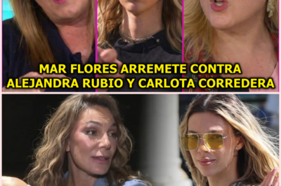 ¡LA POLÉMICA SE EXTIENDE! MAR FLORES ARREMETE CONTRA ALEJANDRA RUBIO Y CARLOTA CORREDERA EN UNA NUEVA CONTROVERSIA