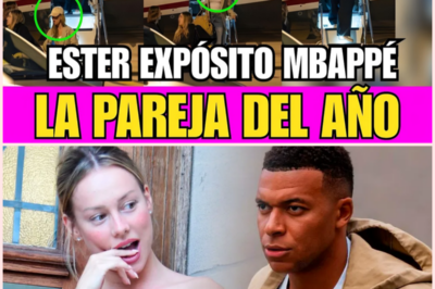 🔴Las FOTOS más BUSCADAS de ESTER EXPÓSITO y KYLIAN MBAPPÉ llegando en JET PRIVADO a MADRID