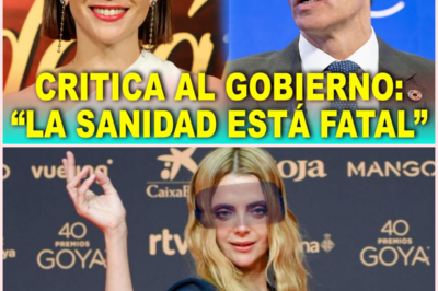 🎭 Macarena Gómez critica la situación de la sanidad en España y reabre el debate sobre el sistema público
