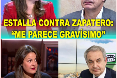 Ketty Garat responde con dureza a Zapatero tras cuestionar su presencia en Onda Cero en plena polémica mediática 🎙️