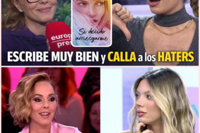 Rocío Carrasco Defiende a Alejandra Rubio: “Escribe Muy Bien” y Responde a los Críticos
