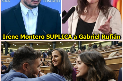 Irene Montero SUPLICA a Gabriel Rufián ante la crisis de Podemos