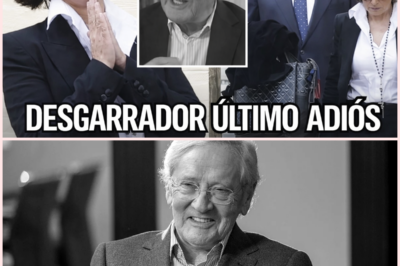 Sonsoles Ónega rota en el último adiós a su padre, Fernando Ónega, junto a su novio y hermanos