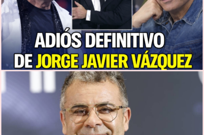 ¡BOMBA! ADIÓS DEFINITIVO DE JORGE JAVIER VÁZQUEZ EN TELECINCO FILTRADO CON ANTONIO DAVID FLORES
