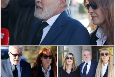 Fernando Guillén Cuervo despide a su madre Gemma Cuervo y explica la causa de su fallecimiento en el Tanatorio de La Paz de Madrid