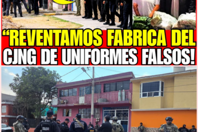 Desmantelan fábrica clandestina del CJNG en Ecatepec: Lanzallamas, granadas y chalecos tácticos con logos oficiales