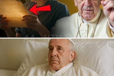 😱 ¡REVELACIÓN IMPACTANTE! Una empleada de limpieza encontró la última carta del Papa Francisco escrita el día de su fallecimiento… ¡El contenido de la carta la hizo desmayarse!