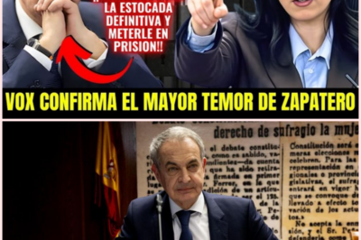 VOX se VENGA de ZAPATERO tras MENTIR en el Senado y LO ACOJONA AL ANUNCIAR LO QUE MÁS TEMÍA
