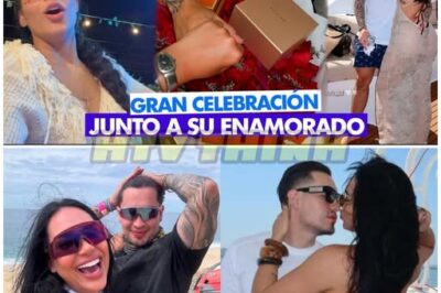 Andrea Valdiri celebra su cumpleaños con una sorpresa de lujo: ¡un reloj de serpiente y flores por todo su hogar!