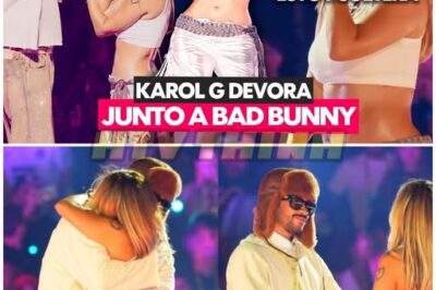 Karol G y Bad Bunny incendian el escenario… pero una frase lo cambió todo: “Estoy soltera y vivo a mi manera”