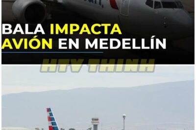 El vuelo de American Airlines que tocó Medellín y regresó con una herida que no debería existir