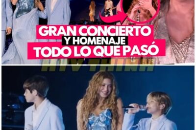 La noche que Shakira no pudo contener el llanto: tributo a Cerati y debut inesperado de sus hijos en Argentina