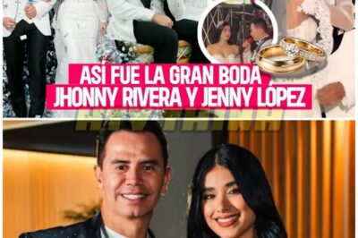 La boda de Jhonny Rivera y Jenny López que rompió esquemas