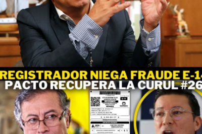 ¡El Registrador se va contra Petro! Niega fraude E-14 y el Pacto recupera curul