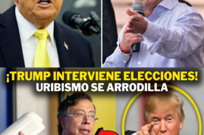 ¡Alerta electoral! Trump ataca a Petro e interviene en elecciones. Uribismo se arrodilla