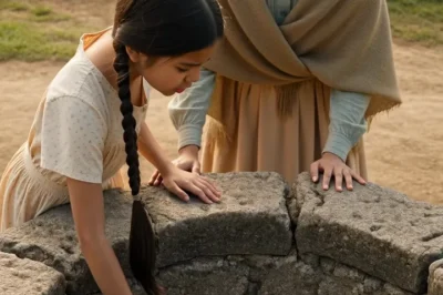 “Mamá… hay alguien en el pozo” — lo que la granjera vio al asomarse convirtió un día común en la pesadilla que nadie quiso imaginar