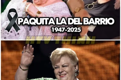 ¡Paquita la del Barrio se apaga, pero su legado de valentía y empoderamiento seguirá vivo!