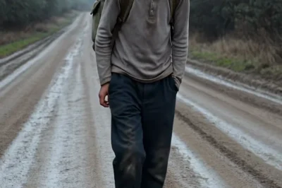 El niño que caminaba solo por una carretera de tierra con una mochila demasiado pesada… y nadie imaginaba el secreto que llevaba dentro