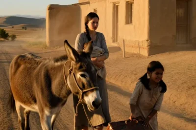 Ella solo recibió un burro cojo como herencia, pero nadie esperaba lo que ese animal haría.