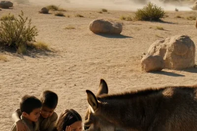 Rogelio la dejó en el desierto con un burro cojo diciendo que no servían para nada… jamás imaginó que estaban parados sobre un tesoro que valía millones