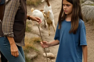 La misteriosa niña muda que cuidaba cabras en lo alto de la montaña… y el secreto que escondía su silencio terminó cambiando para siempre el destino de una granjera solitaria