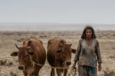 La madre que solo tenía dos vacas viejas y caminó sin rumbo… hasta que encontró un lugar que transformó su destino y dejó a todos sorprendidos