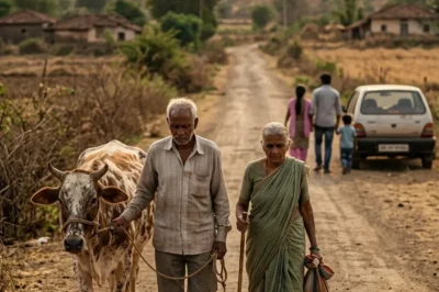 Los hijos que abandonaron a sus padres ancianos con una sola vaca… pero el inesperado lugar que encontraron en el camino cambió su destino y dejó al pueblo sin palabras