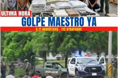 ¡Golpe Sísmico en Atlanta! ICE y FBI Derriban una Cúpula Corrupta Oculta en las Sombras: 5.1 Toneladas de Narcóticos y 112 Capturados en una Red que Operaba Como un Imperio Invisible