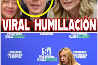 Giorgia Meloni rebate con calma a un joven que la confrontó sobre el referéndum judicial en Italia y redefine el debate político