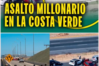 Millonario asalto armado en la Costa Verde: delincuentes interceptan y roban lingotes de oro a plena luz del día