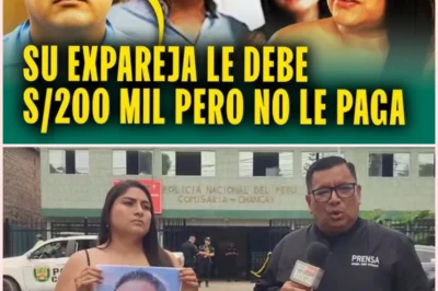 💰 Acusan a expareja de adeudar más de S/200,000: “No lo hago por despecho”