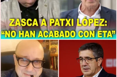 Tensión en el debate político tras el cruce de declaraciones entre Patxi López y el periodista Mikel Jiménez sobre el fin de ETA