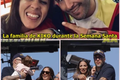 Anabel Pantoja y Kiko Rivera disfrutan de la Semana Santa en Sevilla en un ambiente familiar y festivo